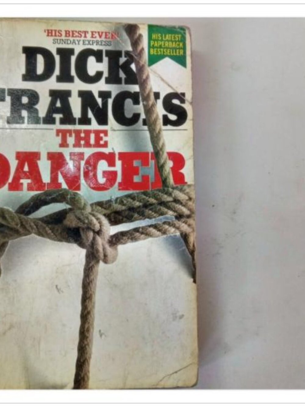 The Danger Mystery Thriller Novel Paperback Bestseller Pan Books 1984 PB